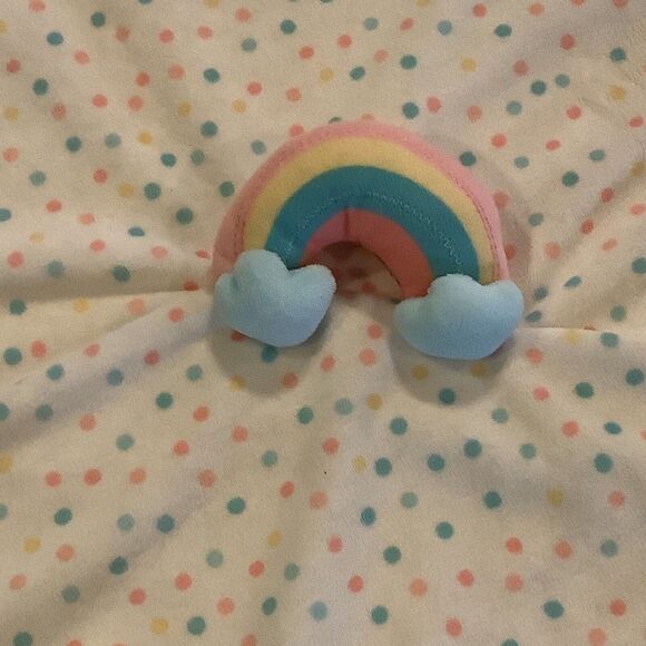 Matilda Jane Dream Chasers Dreaming of Rainbows Baby Security Blanket Lovey - Picture 7 of 16